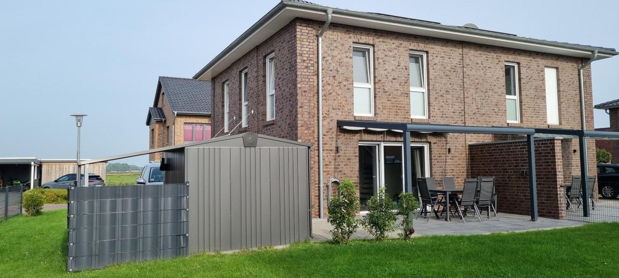 Neu!Moderne, Lichtdurchflutete Dhh, Zentral, Garten, Wallbox, Wlan Butjadingen Exterior photo